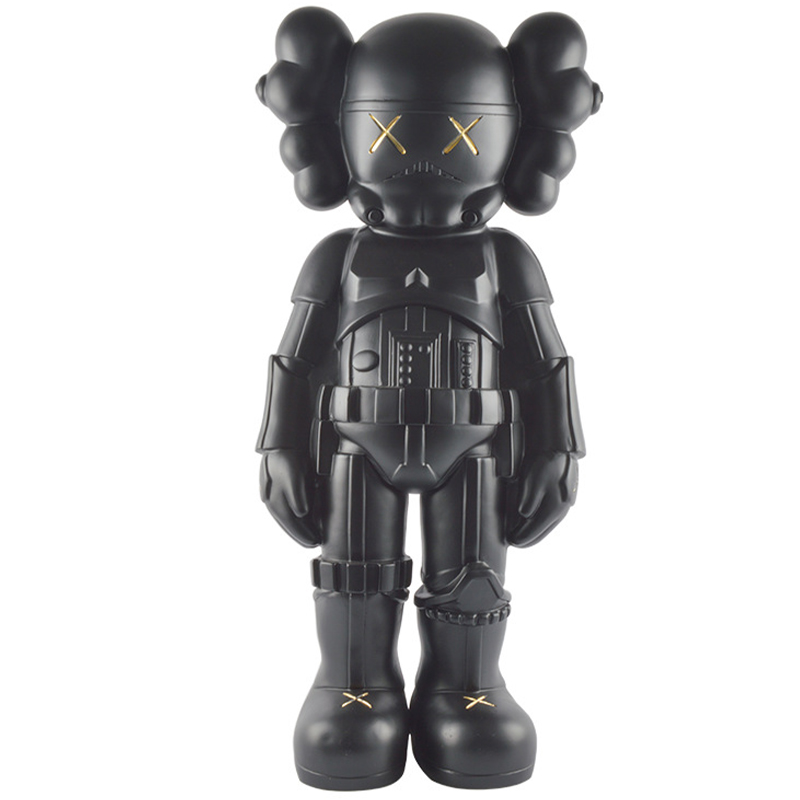 Статуэтка KAWS Black Soldier Gold X Черный Золотой в Ижевске | Loft Concept 