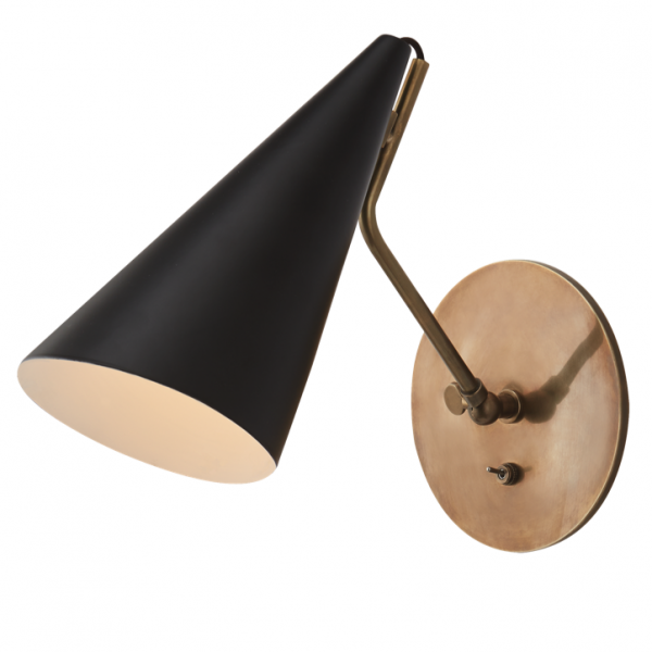 Бра VC light CLEMENTE wall lamp black Черный в Ижевске | Loft Concept 