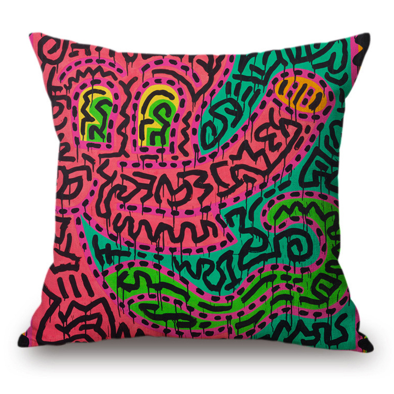 Подушка Keith Haring 15 Мульти в Ижевске | Loft Concept 