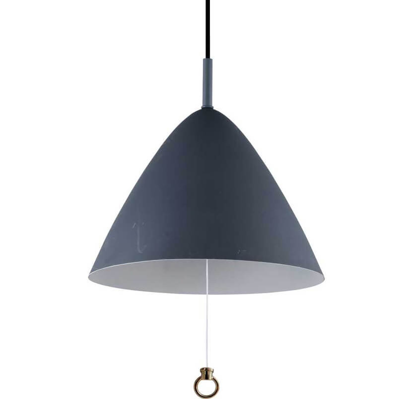 Подвесной светильник Cosmo Dome Cone black Черный в Ижевске | Loft Concept 