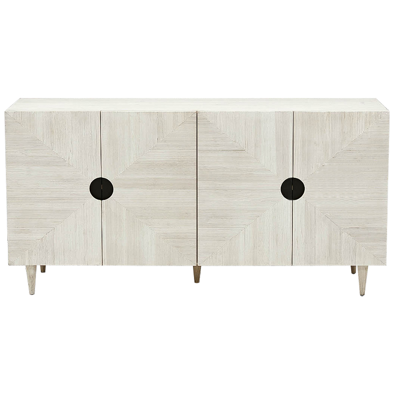 Комод Arjun Chest of Drawers ivory ( слоновая кость ) Черный в Ижевске | Loft Concept 