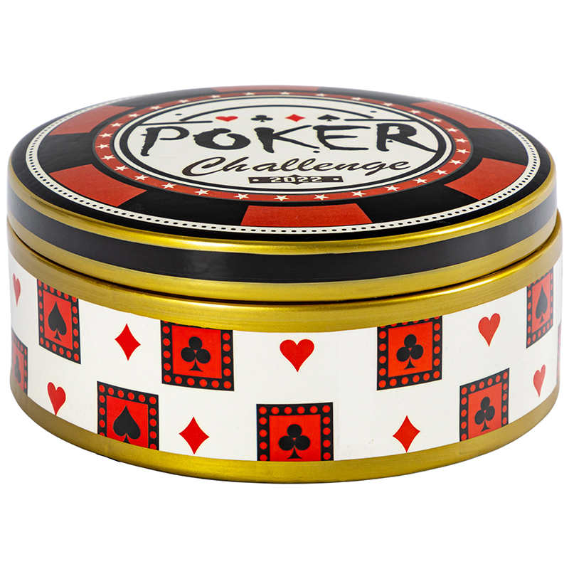 Шкатулка Poker Collection Box Золотой Белый Черный Красный в Ижевске | Loft Concept 