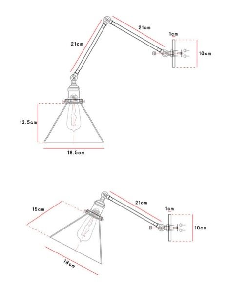 Бра Gloce Cone Shade Loft Industrial Glass в Ижевске