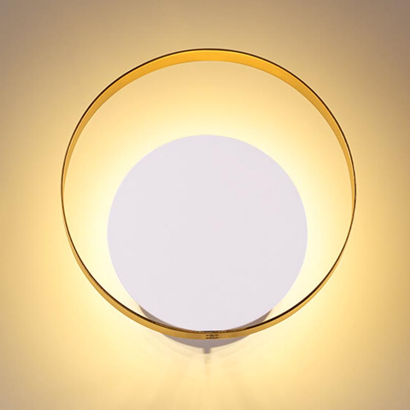 Бра Globo Ocular Sconce Circle White Золотой Белый в Ижевске | Loft Concept 