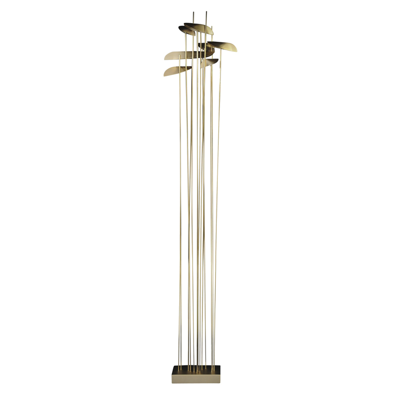 Торшер Paolo Castelli ANODINE FLOOR LAMP Золотой в Ижевске | Loft Concept 