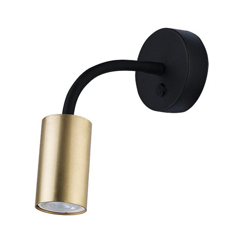 Бра Noor Spot Wall Lamp brass Латунь Черный в Ижевске | Loft Concept 