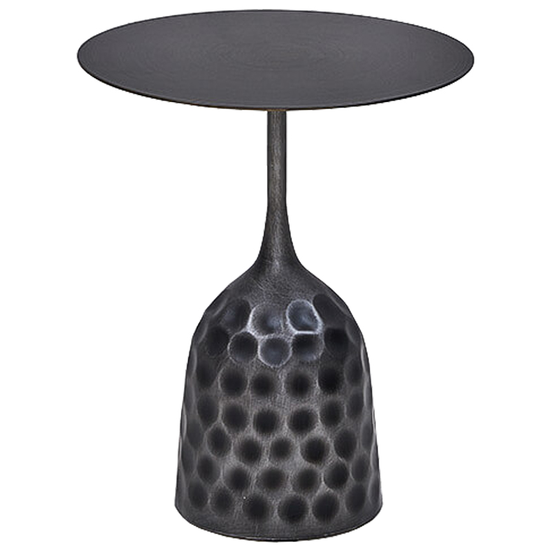 Приставной стол Cluster Surface Dark Nickel Side Table Графит в Ижевске | Loft Concept 