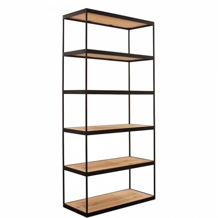 Стеллаж Industrial Oak Shelving Unit  в Ижевске | Loft Concept 