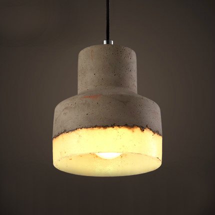 Подвесной светильник Art Concrete Pendant №11 Серый в Ижевске | Loft Concept 