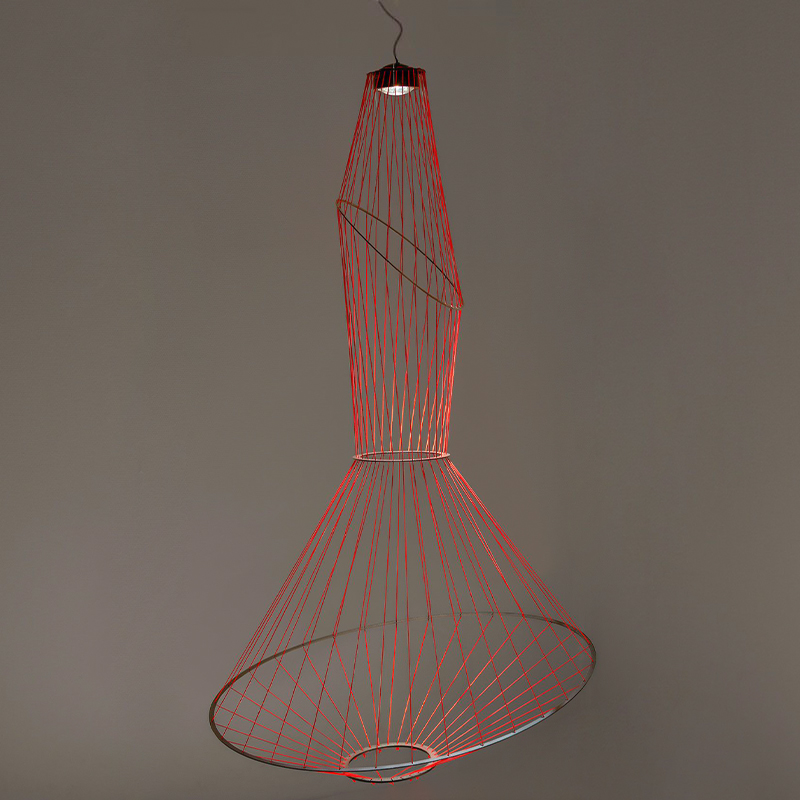 Люстра Light Threads Object Lighting Красный Черный в Ижевске | Loft Concept 