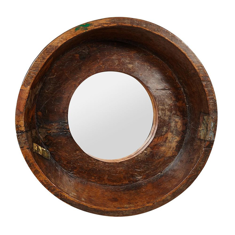 Зеркало Antique Indian Mango Wood Mirror Коричневый в Ижевске | Loft Concept 