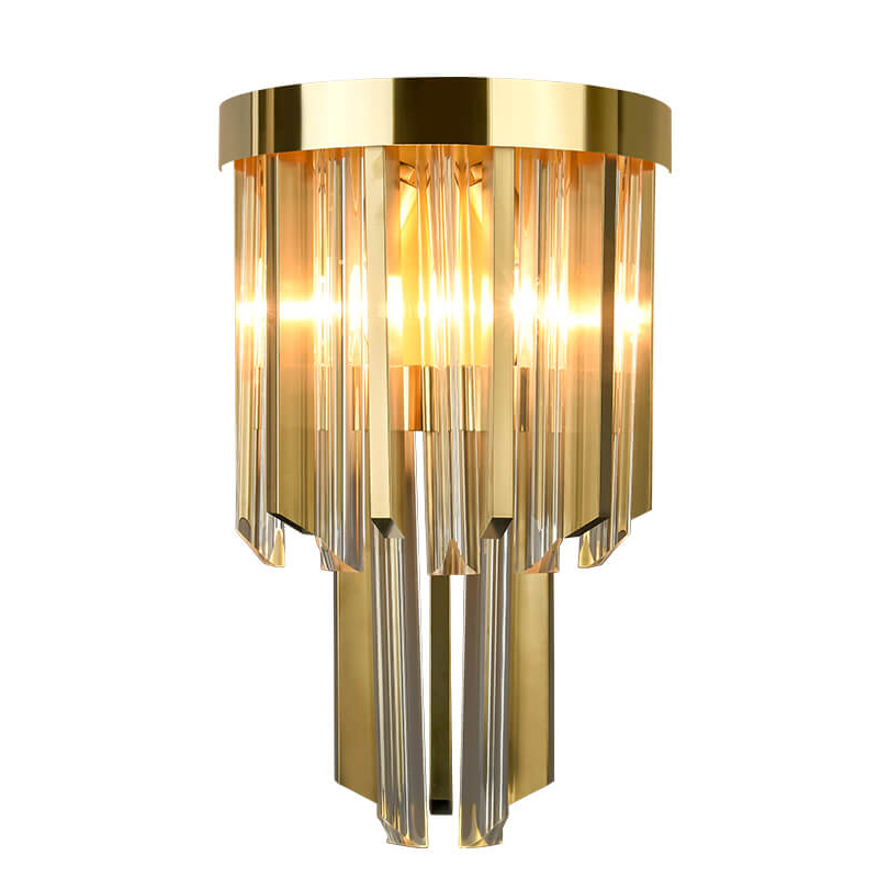 Бра Zacaria Sconce Золотой Прозрачный (Transparent) в Ижевске | Loft Concept 