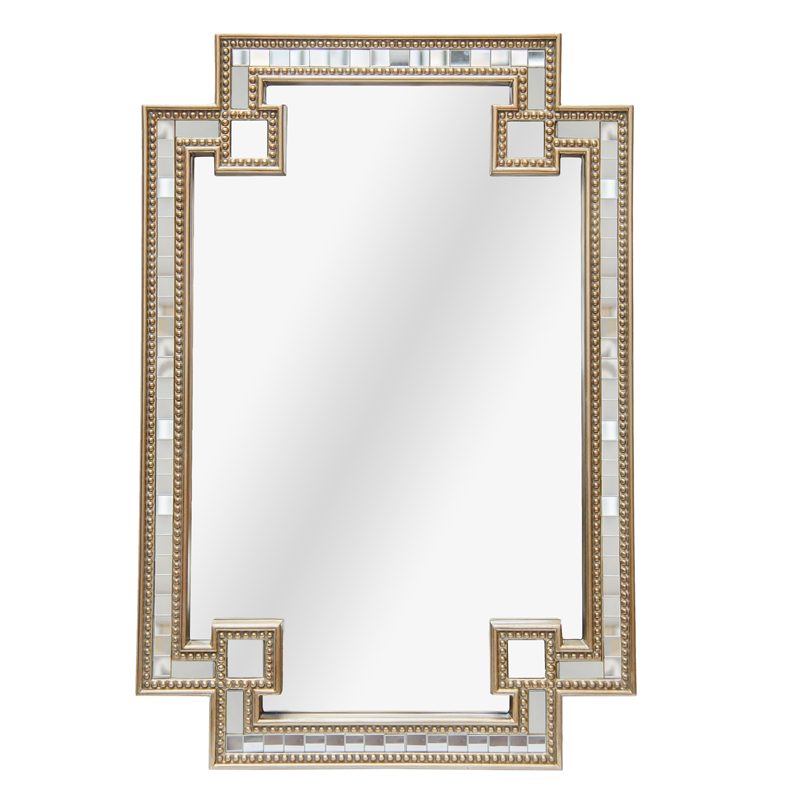 Зеркало Wallace Mirror gold edging Золотой в Ижевске | Loft Concept 