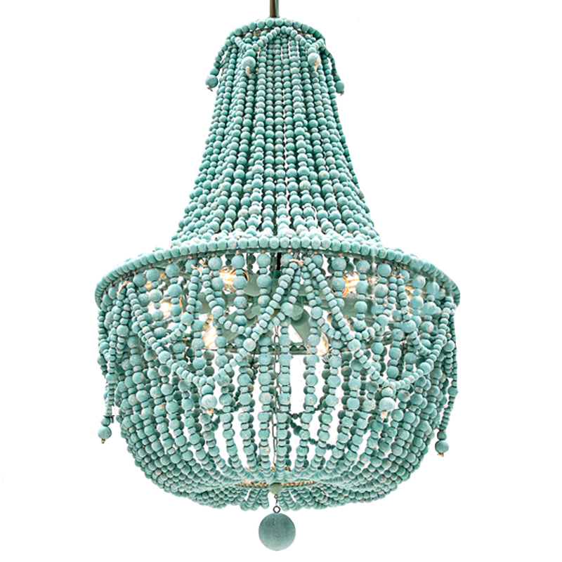 Люстра Chanteuse Chandelier Turquoise Бирюзовый в Ижевске | Loft Concept 