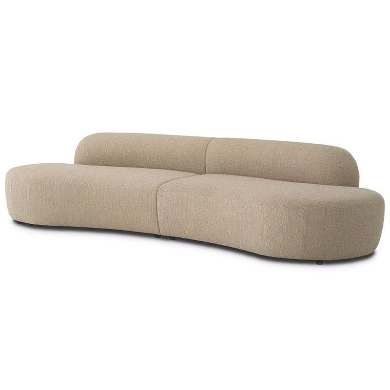 Диван Eichholtz Sofa Bjorn S Boucle sand Песочный в Ижевске | Loft Concept 