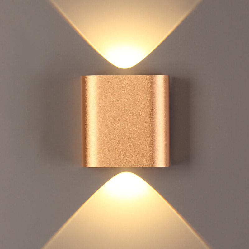 Бра Obverse Gold Square Wall lamp Золотой в Ижевске | Loft Concept 