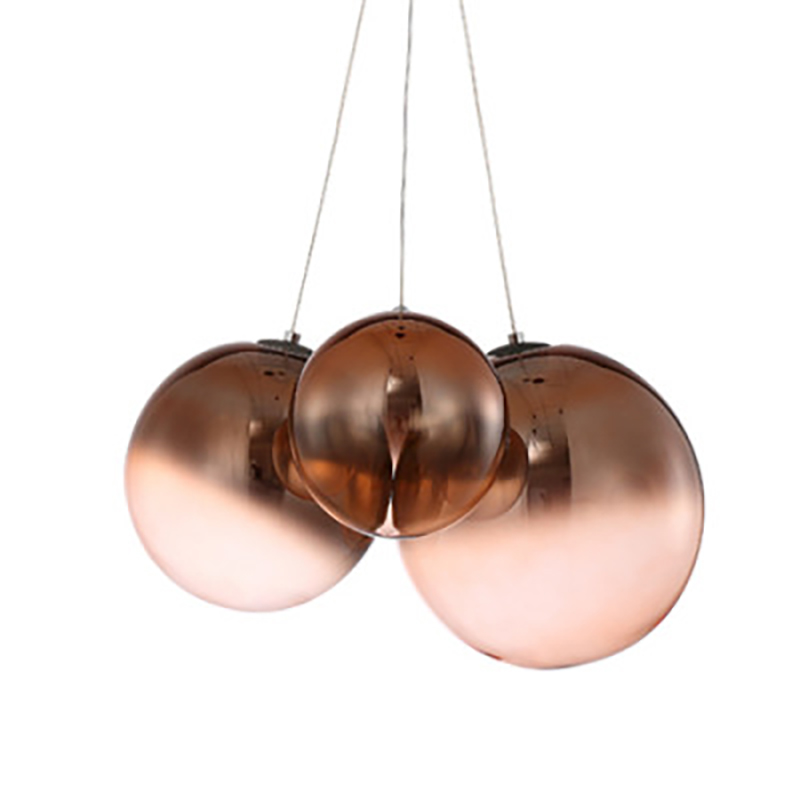 Светильник подвесной медь Balls Lamp  Медь в Ижевске | Loft Concept 