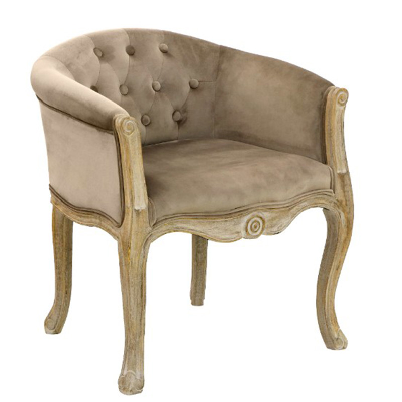 Кресло French Provence Armchair Roderic beige Бежевый в Ижевске | Loft Concept 