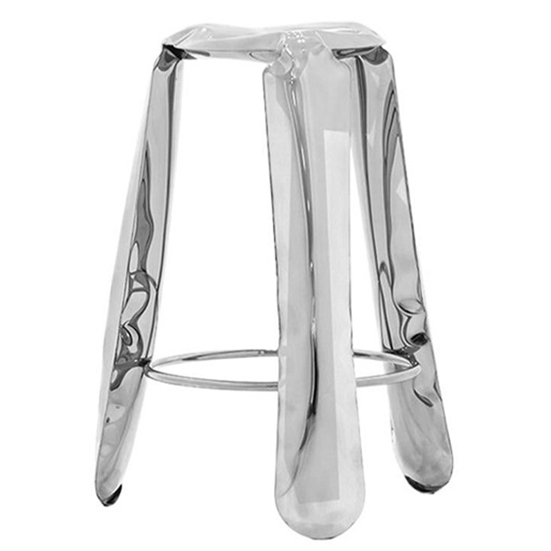 Барный стул Stainless Steel Bar Plopp Stool by Zieta Хром в Ижевске | Loft Concept 