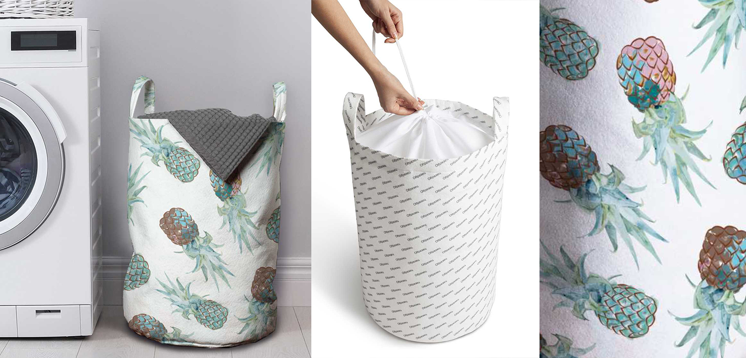 Корзина Pineapple Pattern Basket - фото