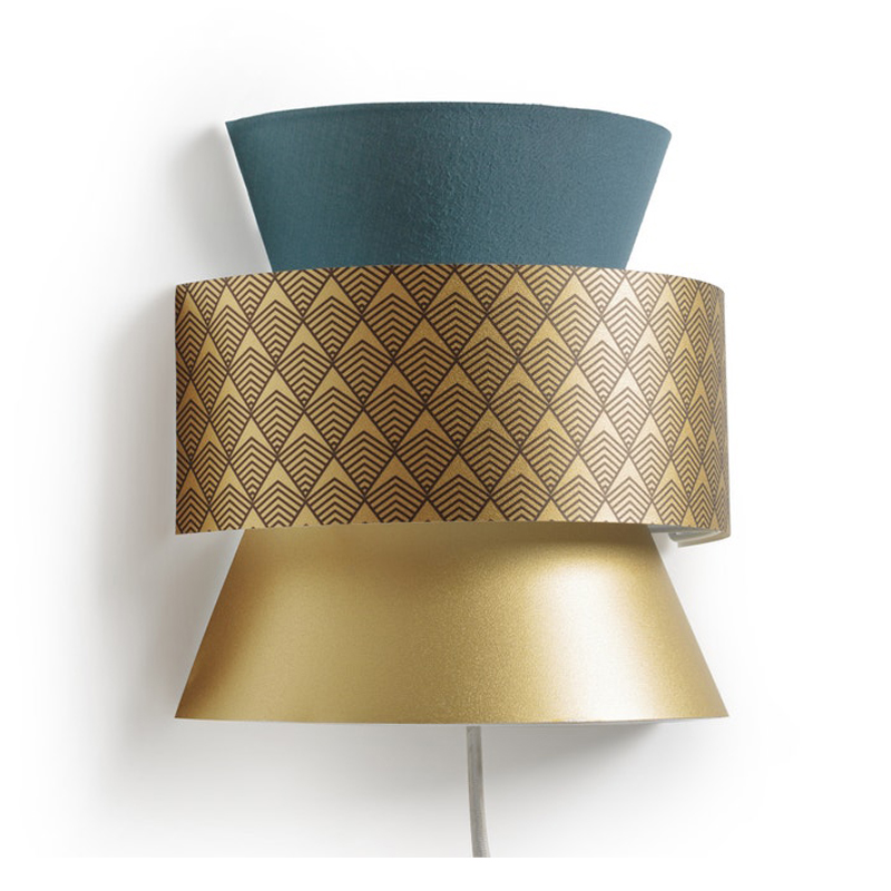 Бра Sconce Blue & Gold Синий Золотой в Ижевске | Loft Concept 