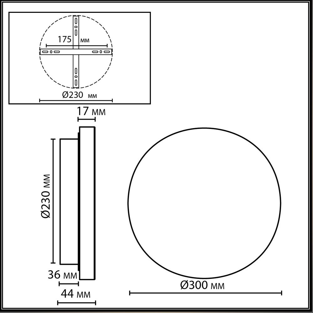 Бра круглое натуральная Пробка Natural Cork в Ижевске