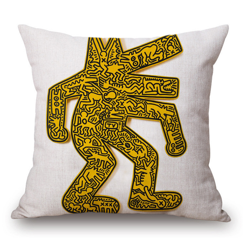 Подушка Keith Haring 14 Мульти в Ижевске | Loft Concept 