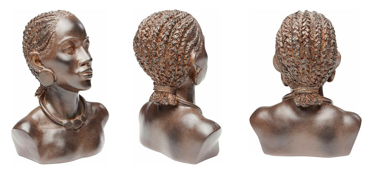 Статуэтка коричневая Mantria Renoir - фото