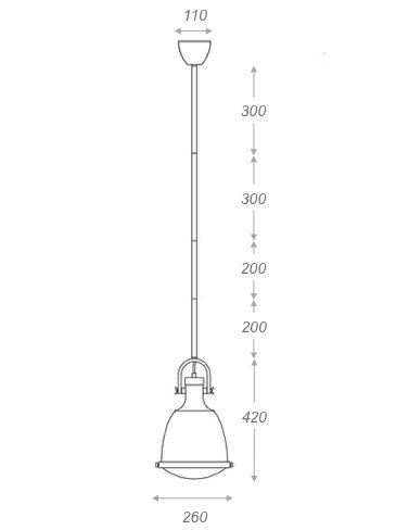 Подвесной светильник Lofter Oqulus Pendant в Ижевске