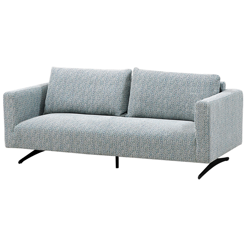 Диван Callie Blue Sofa Голубой Черный в Ижевске | Loft Concept 