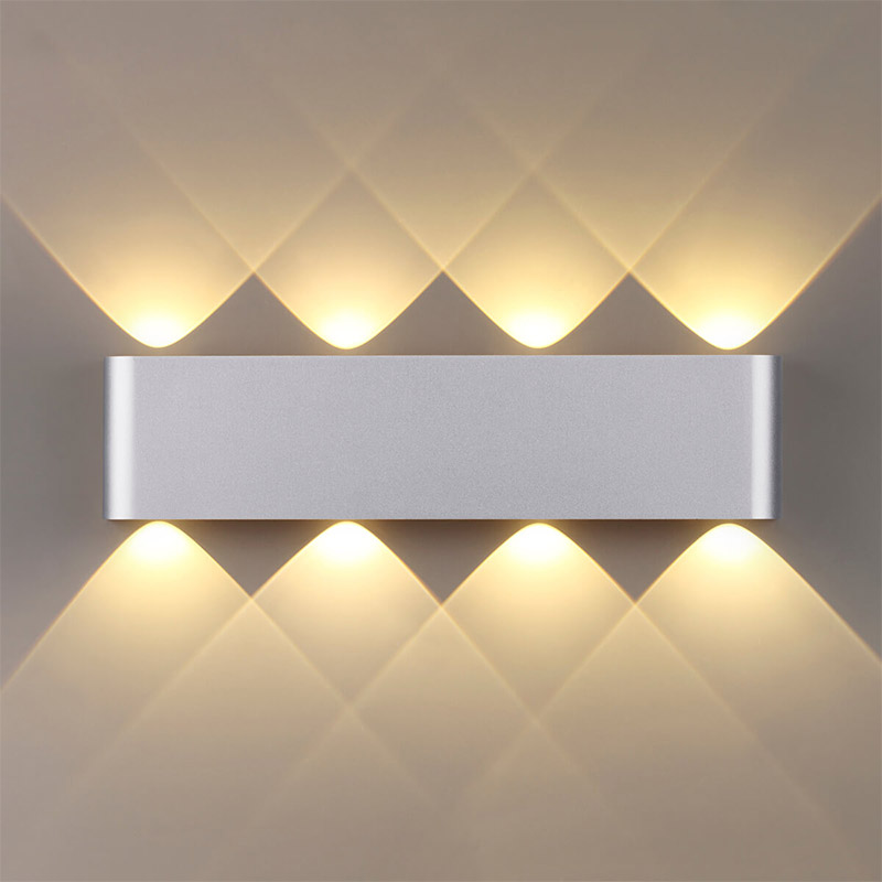 Бра Obverse Silver Rectangle B Wall lamp Серебряный в Ижевске | Loft Concept 