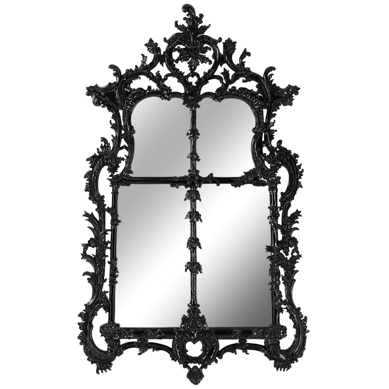 Зеркало Emblemes Mirror Black Wood Черный в Ижевске | Loft Concept 