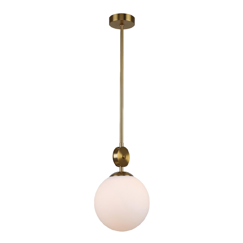 Подвесной светильник Kyran Bronze Hanging Lamp Бронза Белый в Ижевске | Loft Concept 