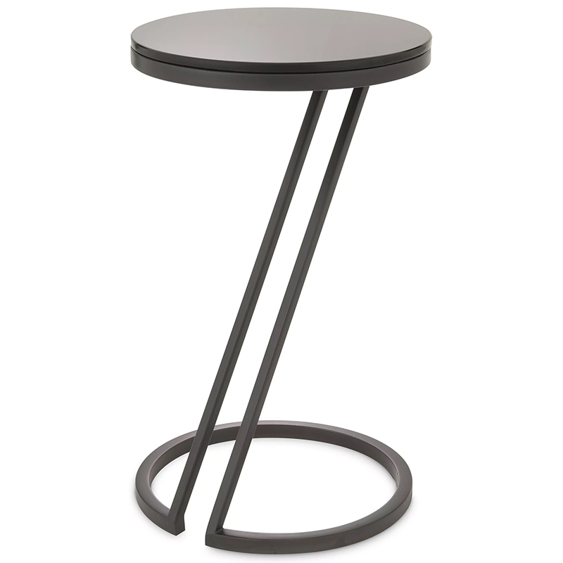 Приставной стол Eichholtz Side Table Falcone Black Черный в Ижевске | Loft Concept 