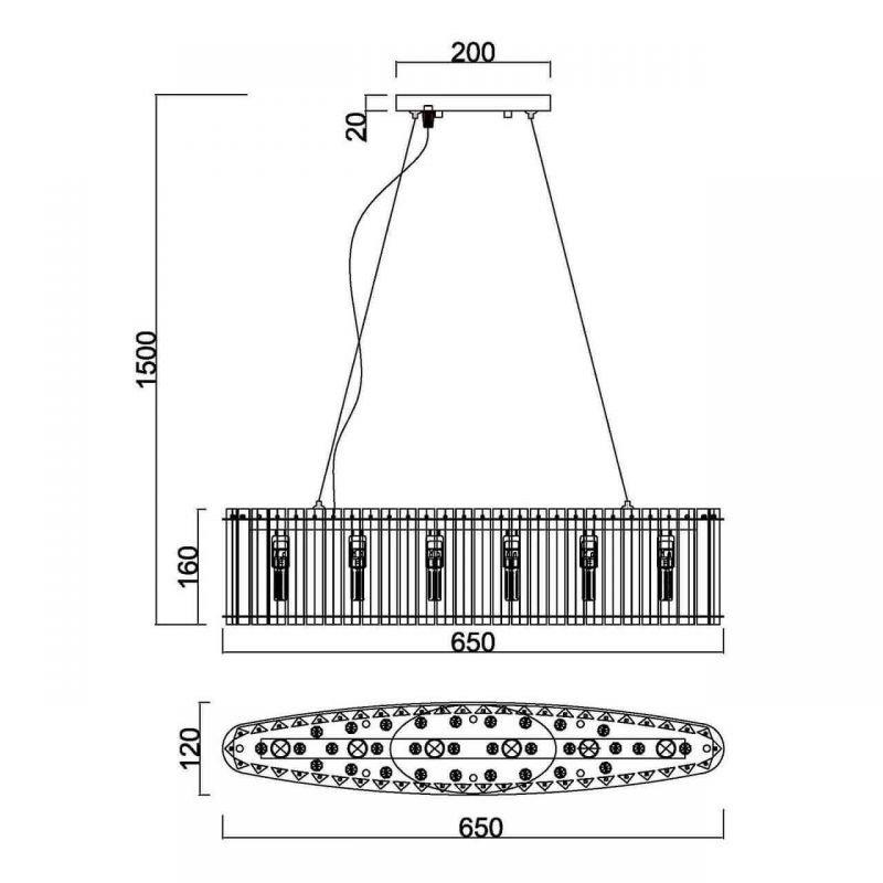 Люстра Board Chandelier в Ижевске