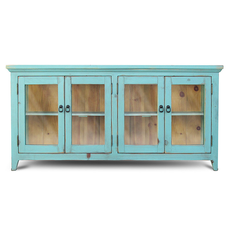 Комод в стиле прованс Valde Provence HARMONIE Weathered Turquoise Бирюзовый в Ижевске | Loft Concept 