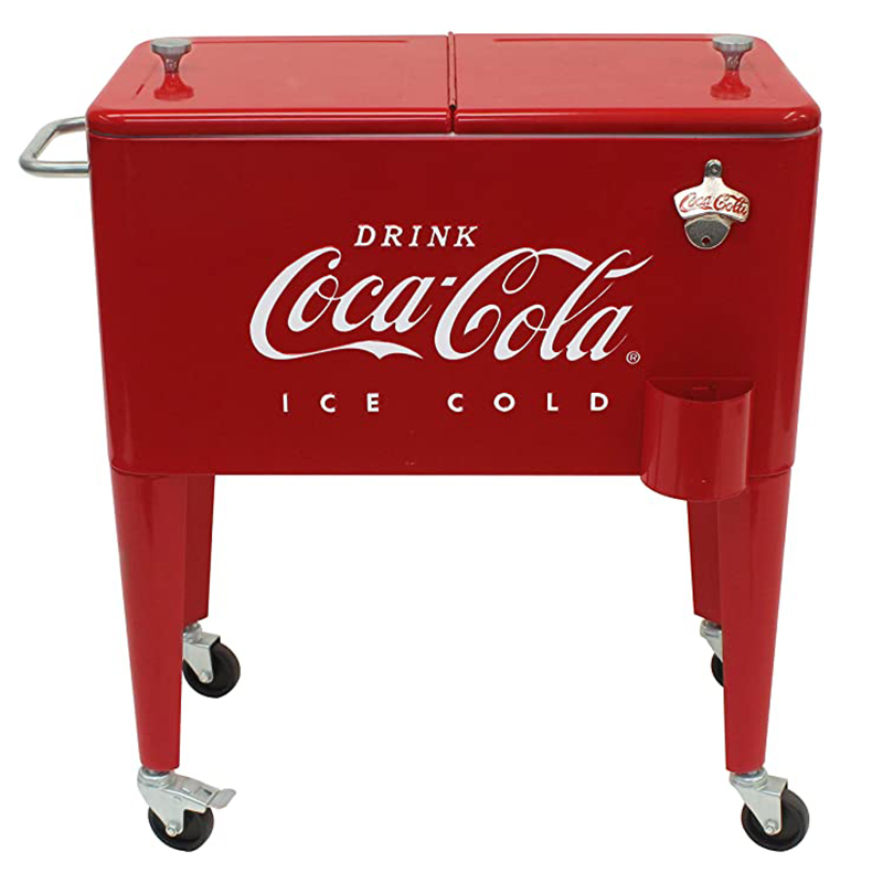 Куллер Retro Metal Coca-Cola Cooler Red Красный (Red) в Ижевске | Loft Concept 