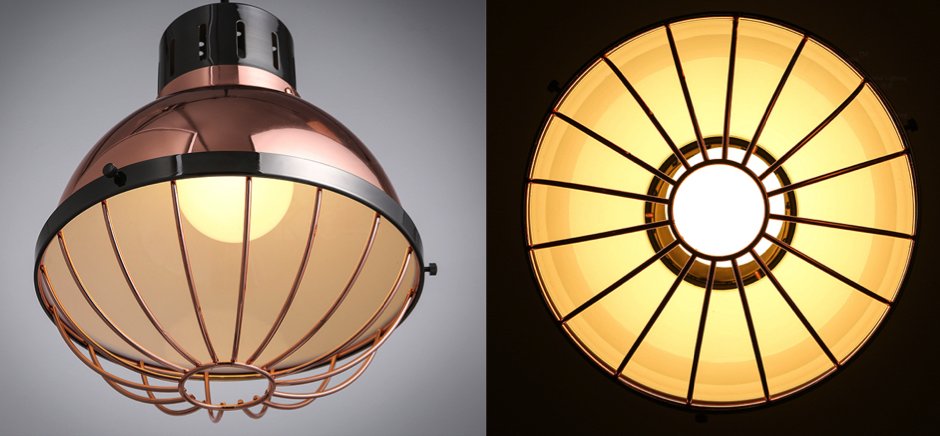 Подвесной светильник Ufo Copper Pendant Big - фото №1