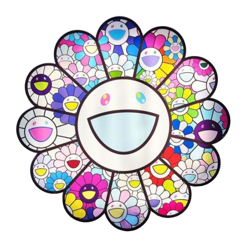 Светильник разноцветный подсолнух Takashi Murakami 2 Мульти в Ижевске | Loft Concept 