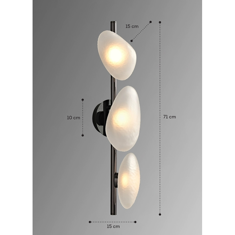 Бра LINDIS FROST LONG WALL 3 лампы Молочное стекло  в Ижевске