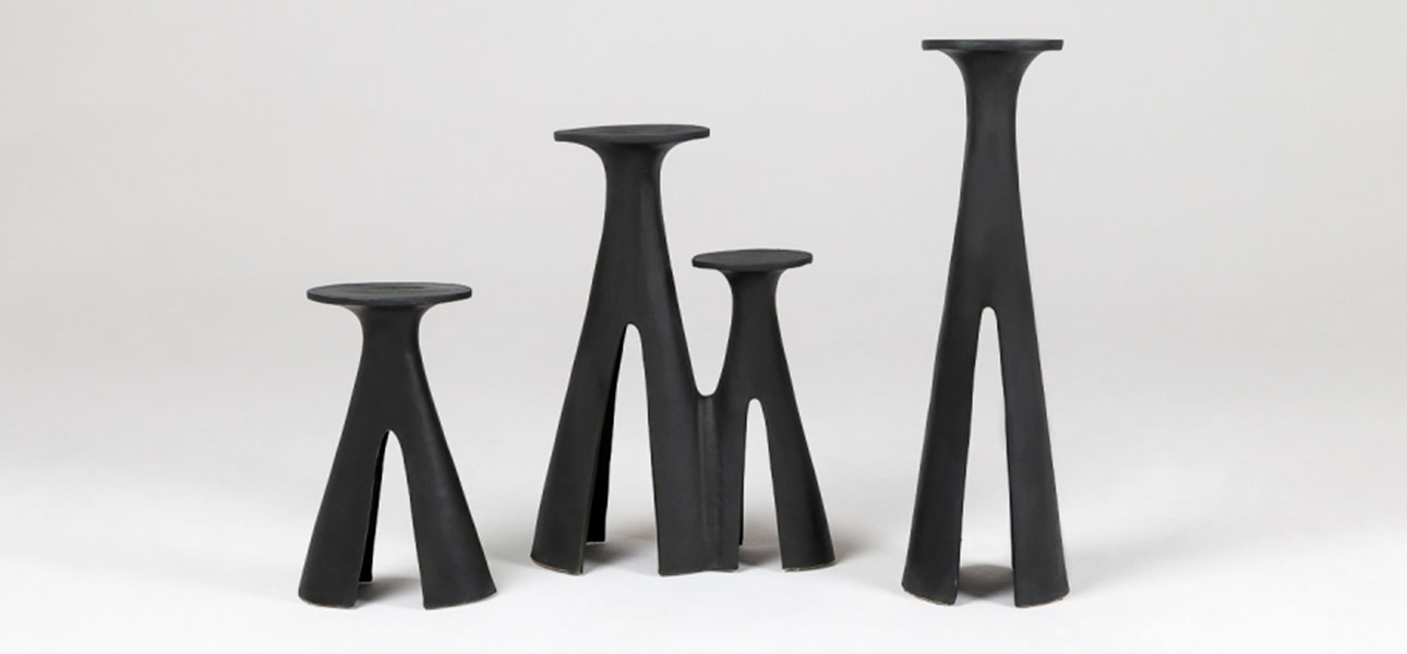 Керамический столик "Шаровары" №1 - фото