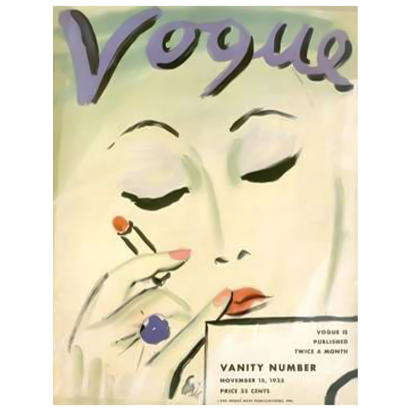 Постер Vogue Cover 1933 November  в Ижевске | Loft Concept 