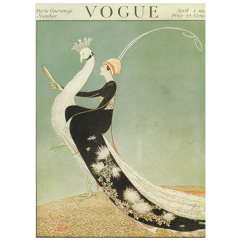 Постер Vogue Cover 1918 April  в Ижевске | Loft Concept 