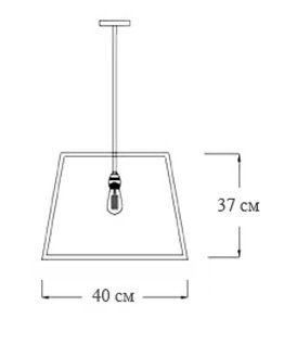 Подвесной светильник Loft Industrial Filament Pendant в Ижевске