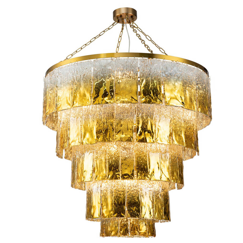 Люстра Golden Ombre Chandelier 100 Золотой в Ижевске | Loft Concept 