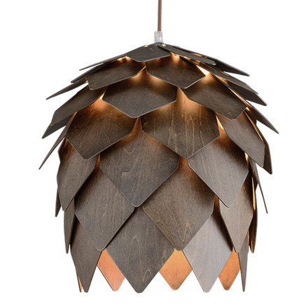 Подвесной светильник Crimea Pine Cone Brown Коричневый в Ижевске | Loft Concept 