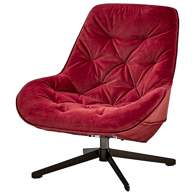 Кресло Vetsera Chair Красный (Red) Черный в Ижевске | Loft Concept 