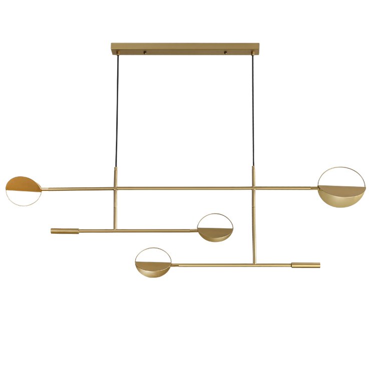 Люстра BOLIA LEAVES PENDANT brass Латунь в Ижевске | Loft Concept 