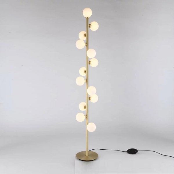 Торшер Bubble Stik Cold floor lamp Латунь в Ижевске | Loft Concept 