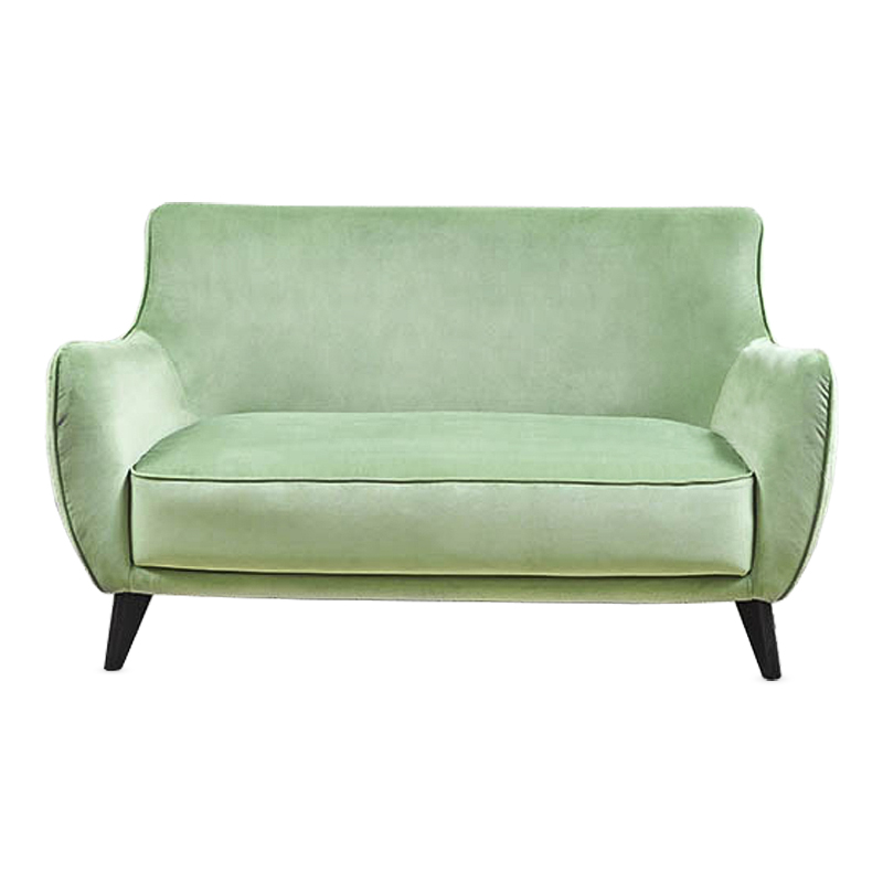 Диван Mint Softness Sofa Зеленый шалфей Черный в Ижевске | Loft Concept 